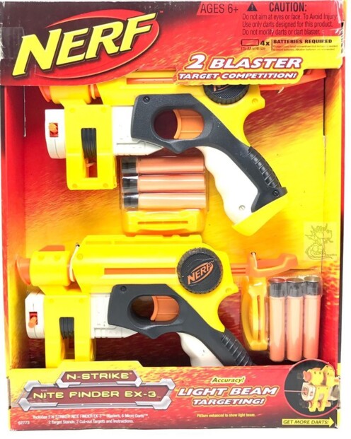 Set di 2 pistole Nerf Nite Finder EX-3