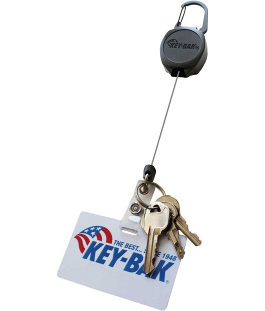 Portachiavi e porta-badge con moschettone