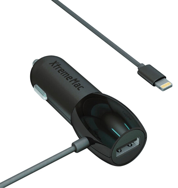 InCharge Auto LT Plus – Caricabatterie auto Lightning con porta USB