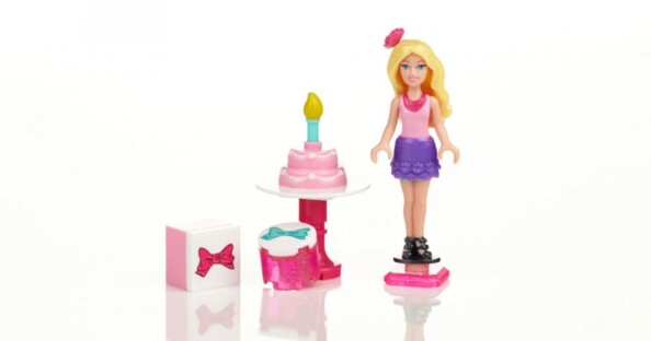 Kit Barbie Build'n Style Super festa da Barbie