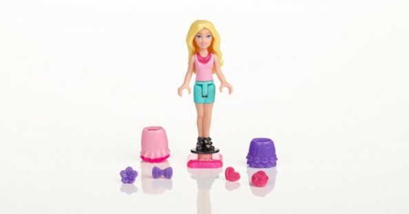 Kit Barbie Build'n Style Super festa da Barbie