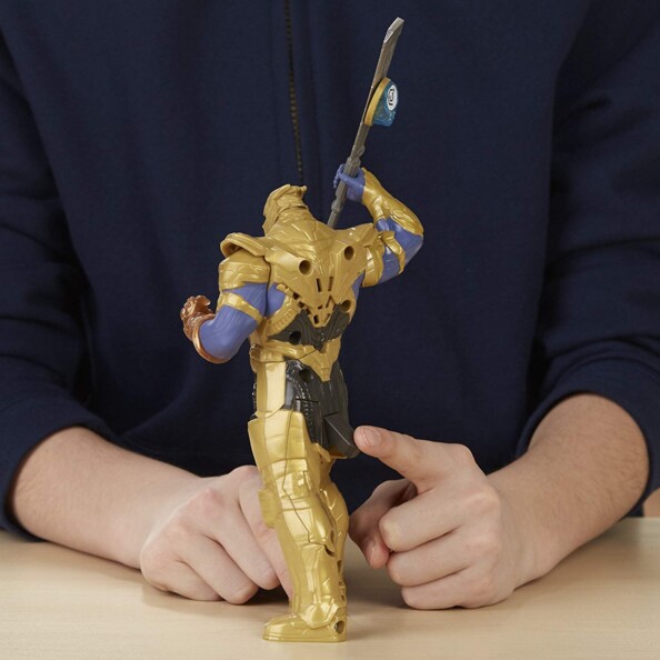 Avengers Infinity War: set da combattimento Thanos vs Iron Man