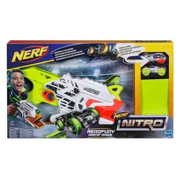 Lanciatore di macchinine Nerf Nitro Aerofurry Ramp Rage