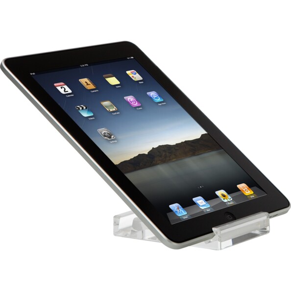 Supporto per tablet e smartphone in plexiglass - Trasparente