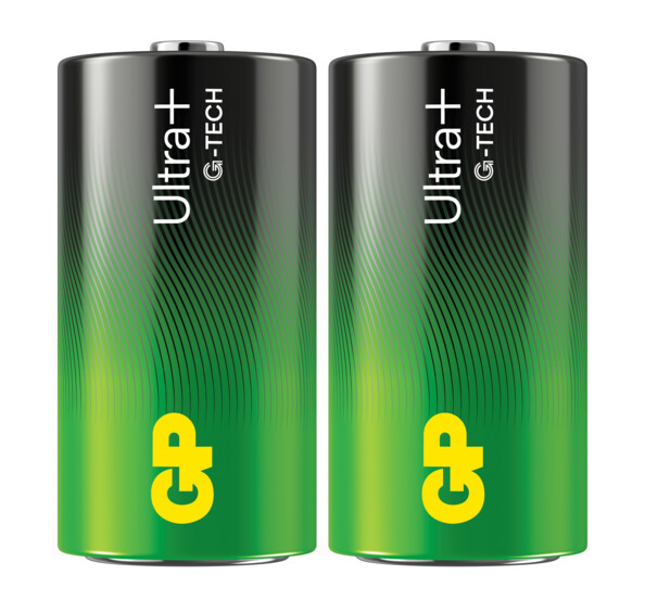 2 batterie alcaline C / LR14 Ultra Plus 1,5 V