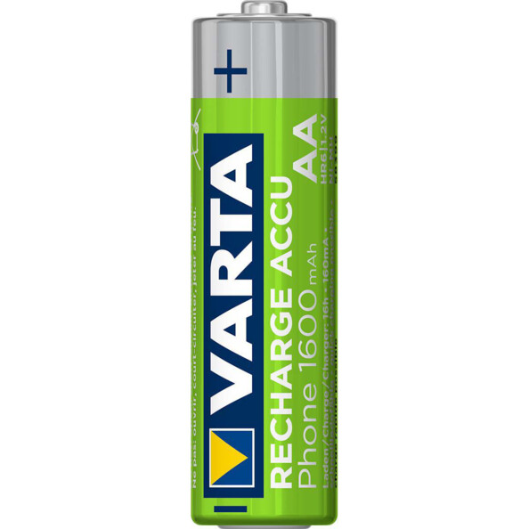 2 batterie ricaricabili AA 1600 mAh VARTA Special DECT