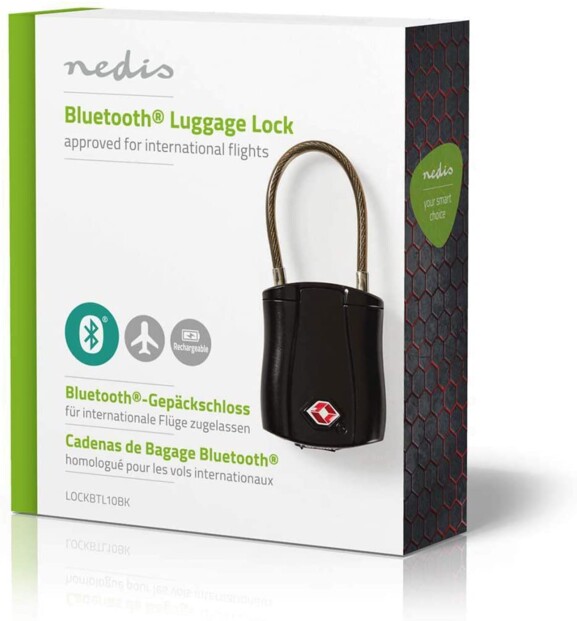 Cadenas Bluetooth Nedis – sicurezza smart senza chiavi