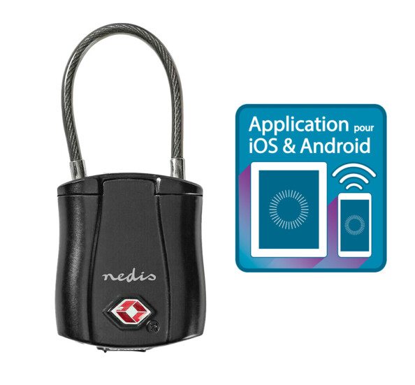 Cadenas Bluetooth Nedis – sicurezza smart senza chiavi