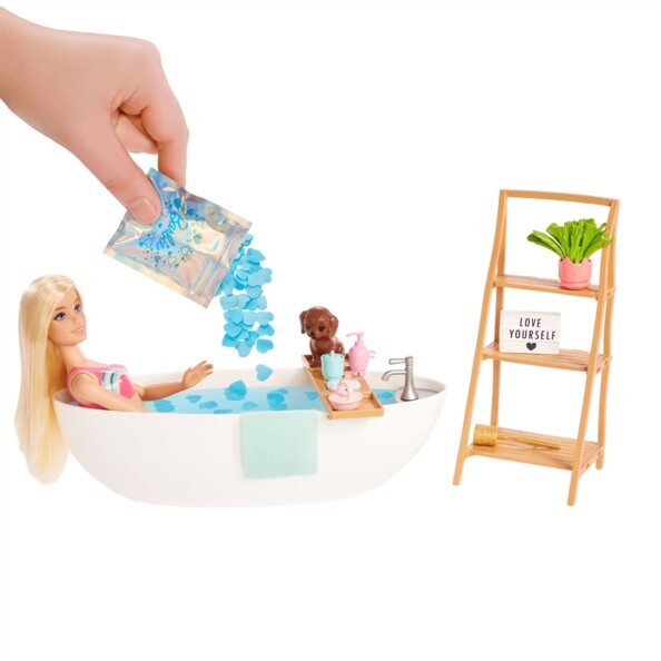 Bambola Barbie Bain Relaxant con Vasca e Accessori