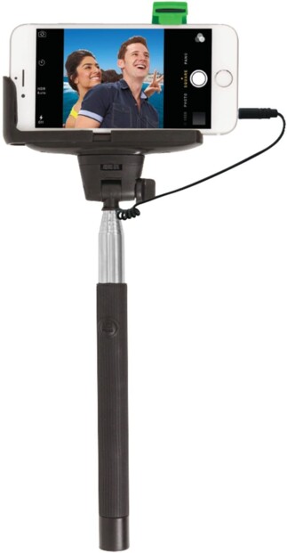 ReTrak Wired Selfie Stick: praticità immediata per selfie e foto di gruppo