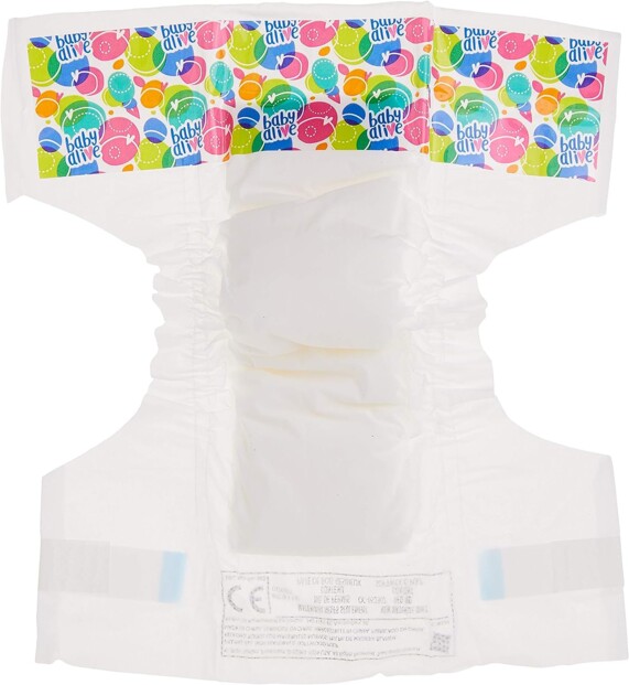 Baby Alive Set di 4 Pannolini di Ricambio per il gioco realistico