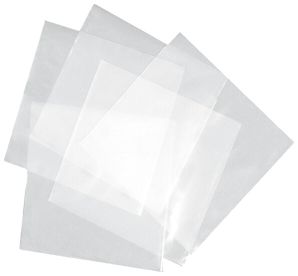 50 buste protettive trasparenti per dischi vinile 33 giri 12" 80 µm