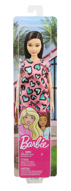 Barbie Chic Robe Rose Motifs Cœurs eleganza e dolcezza in rosa