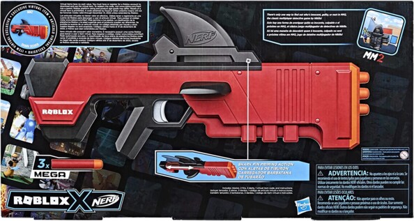 Nerf Roblox MM2 Shark Seeker potenza e stile in un solo blaster