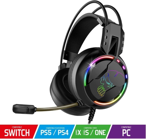 Cuffie gaming Spirit of Gamer PRO-H7 RGB multipiattaforma