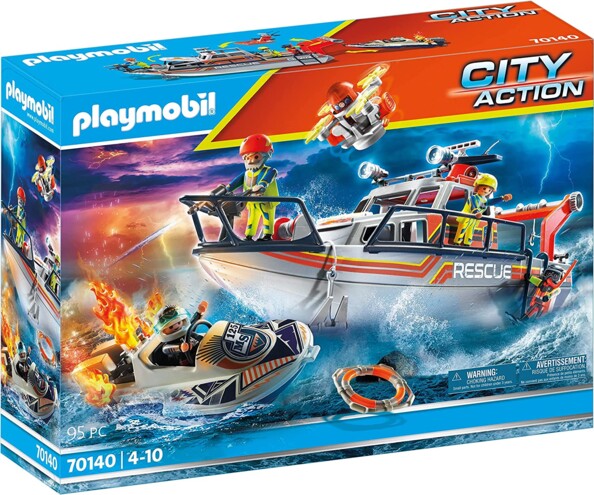 City Action – Soccorritore marittimo con barca e motoscafo