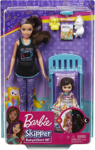 Barbie Babysitter dolcezza, cura e fantasia in un solo set