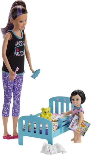 Barbie Babysitter  dolcezza, cura e fantasia in un solo set