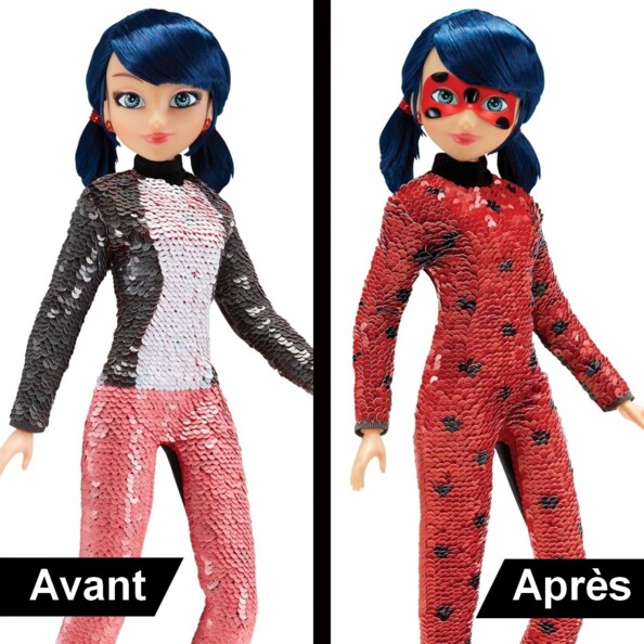 Bambola Miraculous Marinette moda e avventura in 26 cm