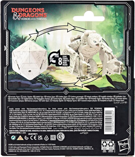 Dungeons & Dragons Diceling il Gufo-Orso Bianco prende vita