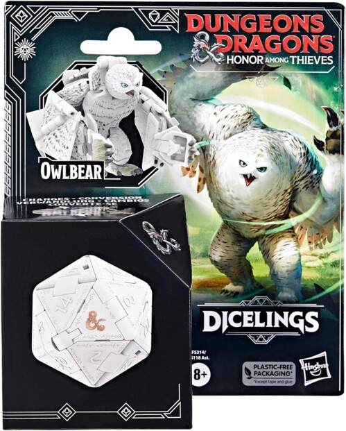 Dungeons & Dragons Diceling il Gufo-Orso Bianco prende vita