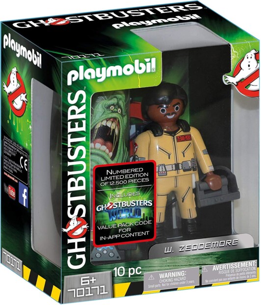 Figurina Ghostbusters Edizione da Collezione W. Zeddemore - 70171