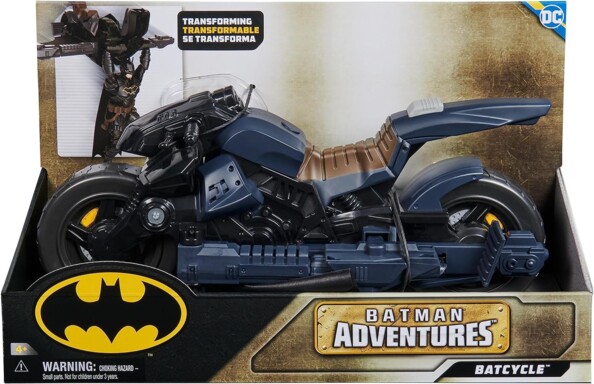 Batman Batcycle 2 in 1 potenza, azione e trasformazione