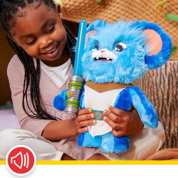 Star Wars Nubs Jedi Parlante il peluche che porta la Forza con sé