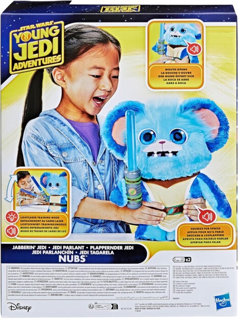 Star Wars Nubs Jedi Parlante il peluche che porta la Forza con sé