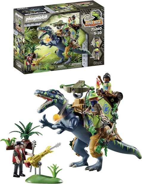 Playmobil Dino Rise – Spinosauro e combattenti