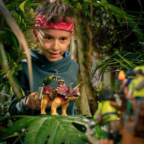 Playmobil Dino Rise: Triceratopo e Soldati