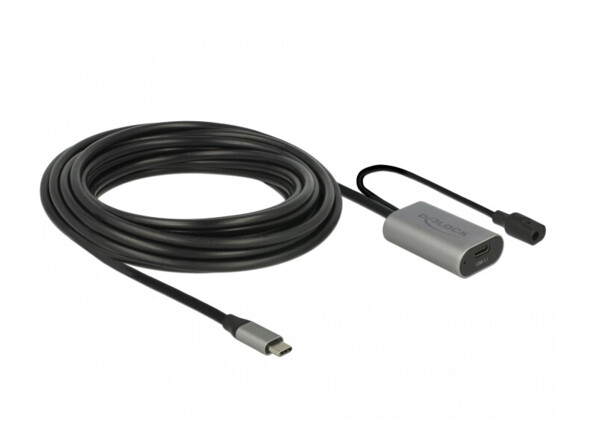 Prolunga USB-C 3.1 attiva 5 m: connessione stabile a distanza