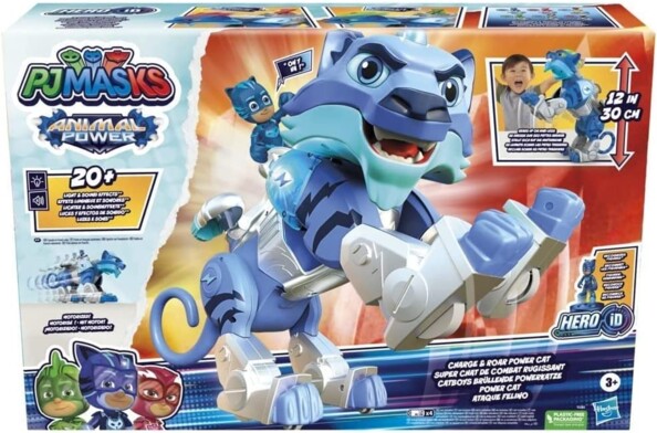 Super Chat di Combattimento Ruggente azione e ruggiti con PJ Masks