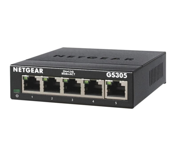 Switch Netgear GS305: rete veloce e affidabile