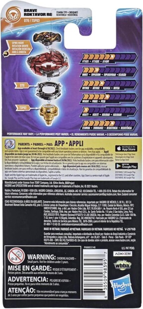 Beyblade Burst Surge Speedstorm R6 potenza e velocità senza limiti