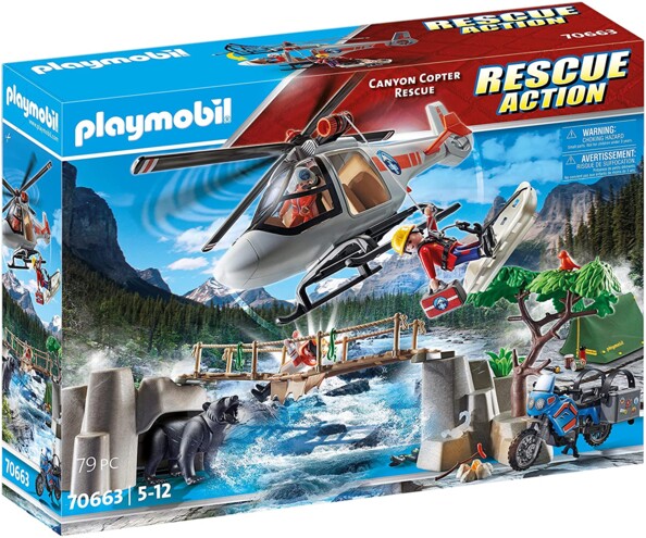 Unità di Soccorso con Elicottero 70663 – Personaggi & Accessori
