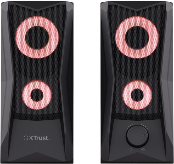 Casse PC Javv RGB 12 W con illuminazione LED