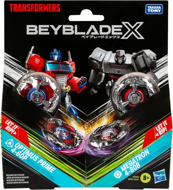 Beyblade Optimus Prime & Megatron: la battaglia finale