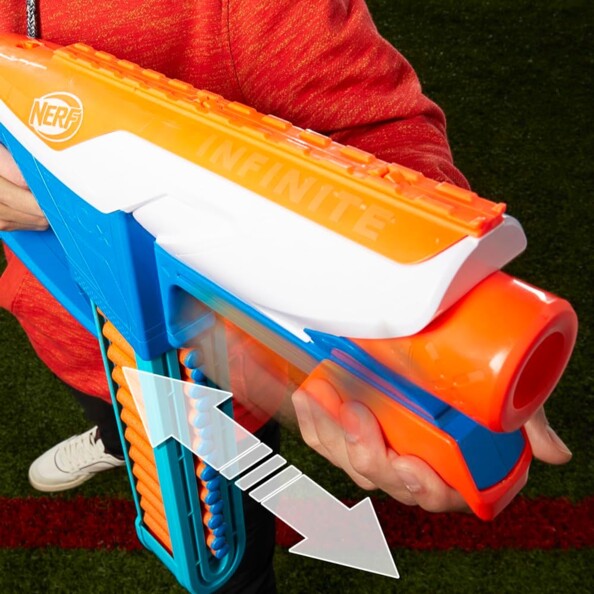 Blaster Nerf N Series Infinite Hasbro con 80 dardi N1