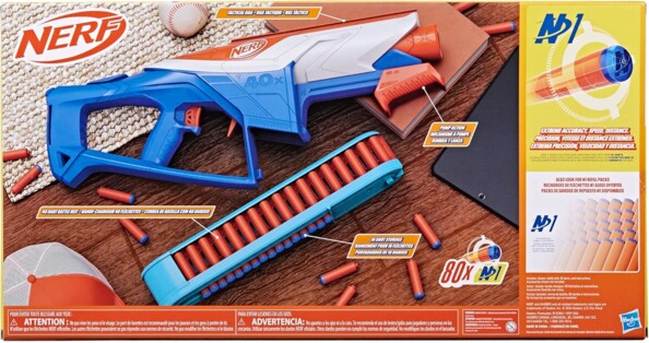 Blaster Nerf N Series Infinite Hasbro con 80 dardi N1