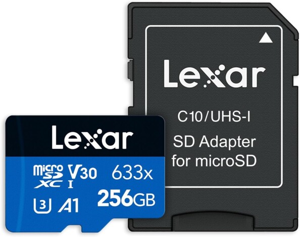 Micro SD 256GB Lexar: memoria veloce e affidabile