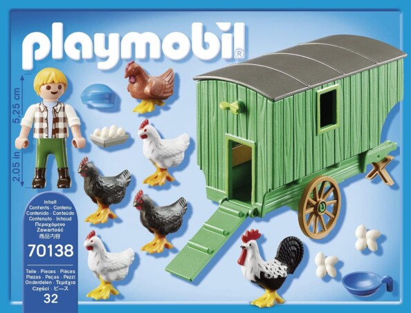 Playmobil 9831 Trattore di carico – veicolo agricolo realistico