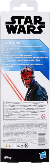 Darth Maul Titan Hero Series: duelli e azione in grande formato