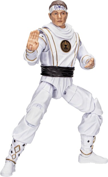 Power Rangers x Cobra Kai – Morphed Daniel LaRusso White Crane Ranger