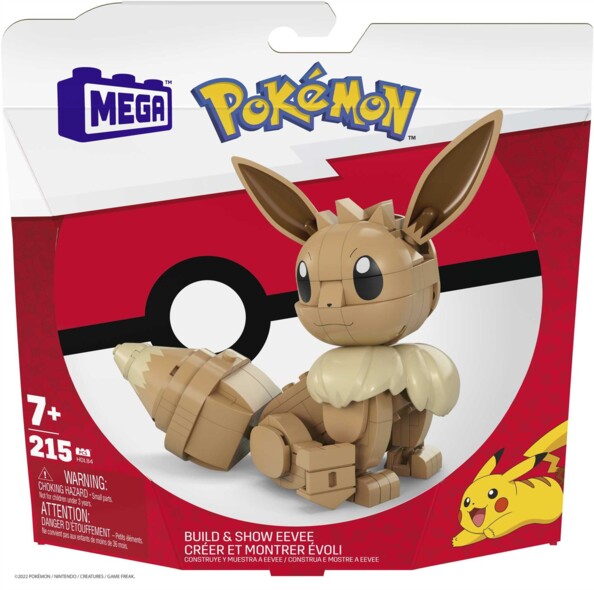 Pokémon Eevee - Figurina Mega Construx Mega Bloks