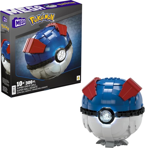Mega Poké Ball Gigante HMW04  l’icona del mondo Pokémon in formato maxi