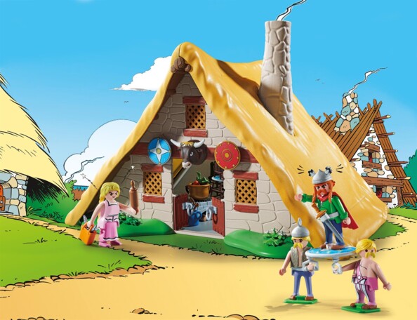 Playmobil Asterix capanna di Abraracourcix