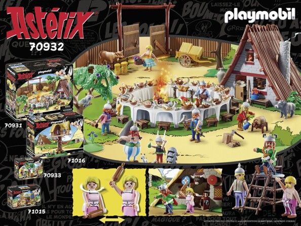 Playmobil Asterix capanna di Abraracourcix