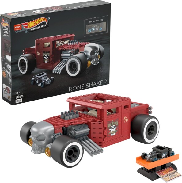 Hot Wheels HBD50  costruisci la tua auto da corsa personalizzata