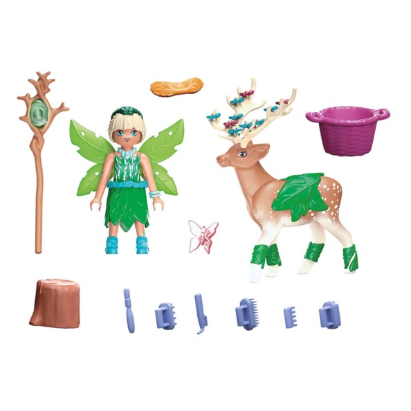 Playmobil 70806 Fata della Foresta e animale totem : magia naturale